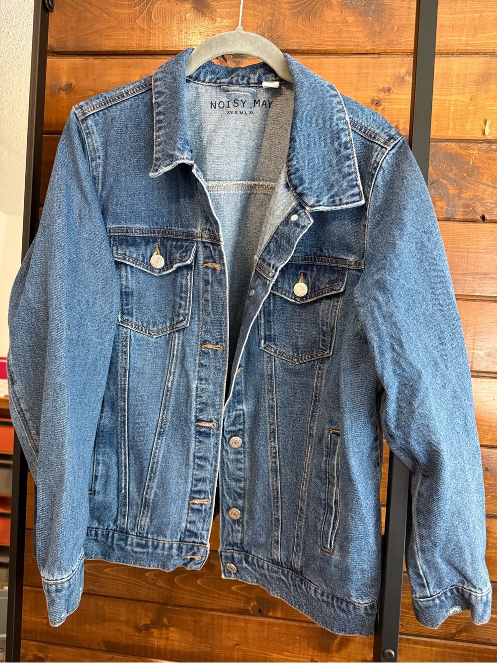 Noisy May Blue Denim Jean Jacket